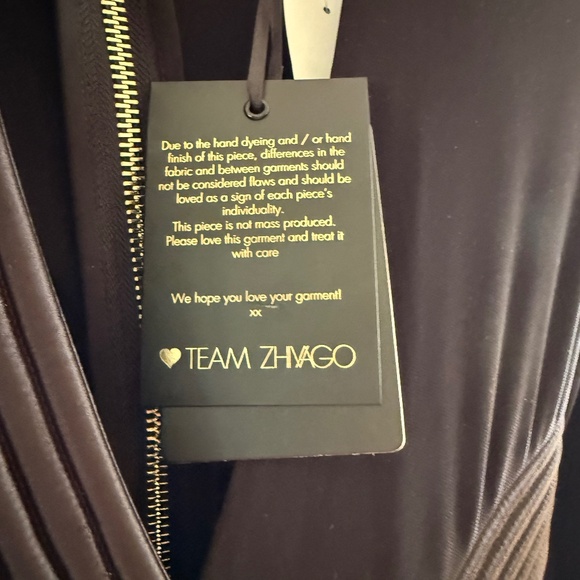 ZHIVAGO Go Your Own Way Flare Jumpsuit Black 2 NWT - Picture 9 of 11